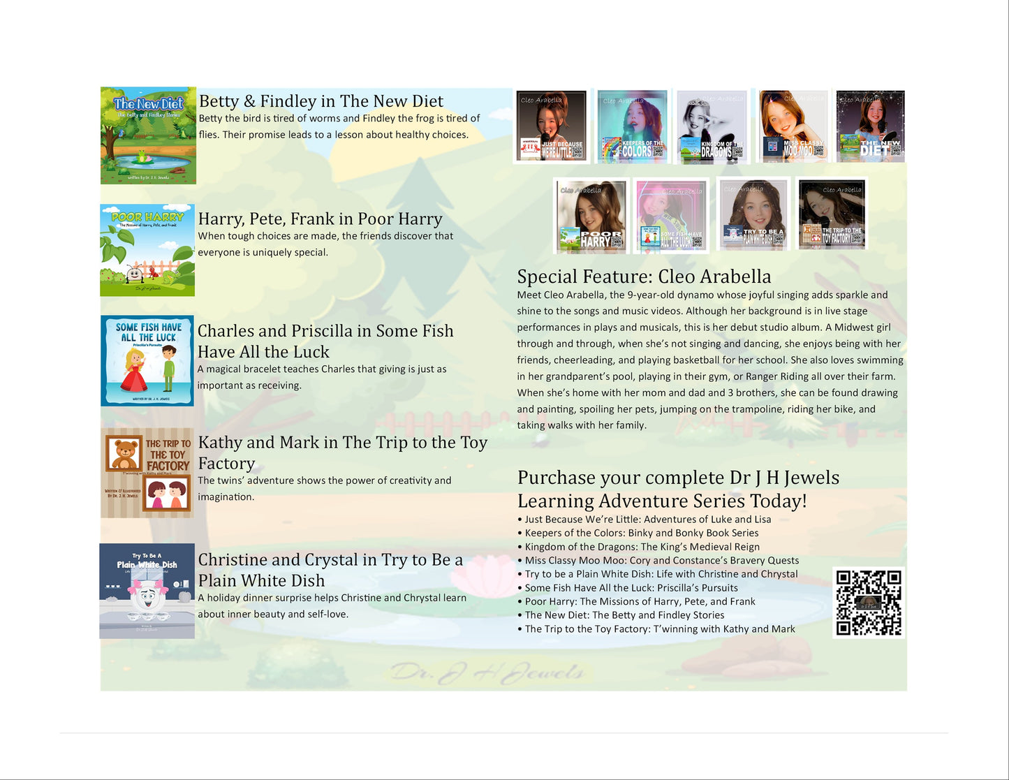 The New Diet Edition of Dr J H Jewels' Learning Adventure Series