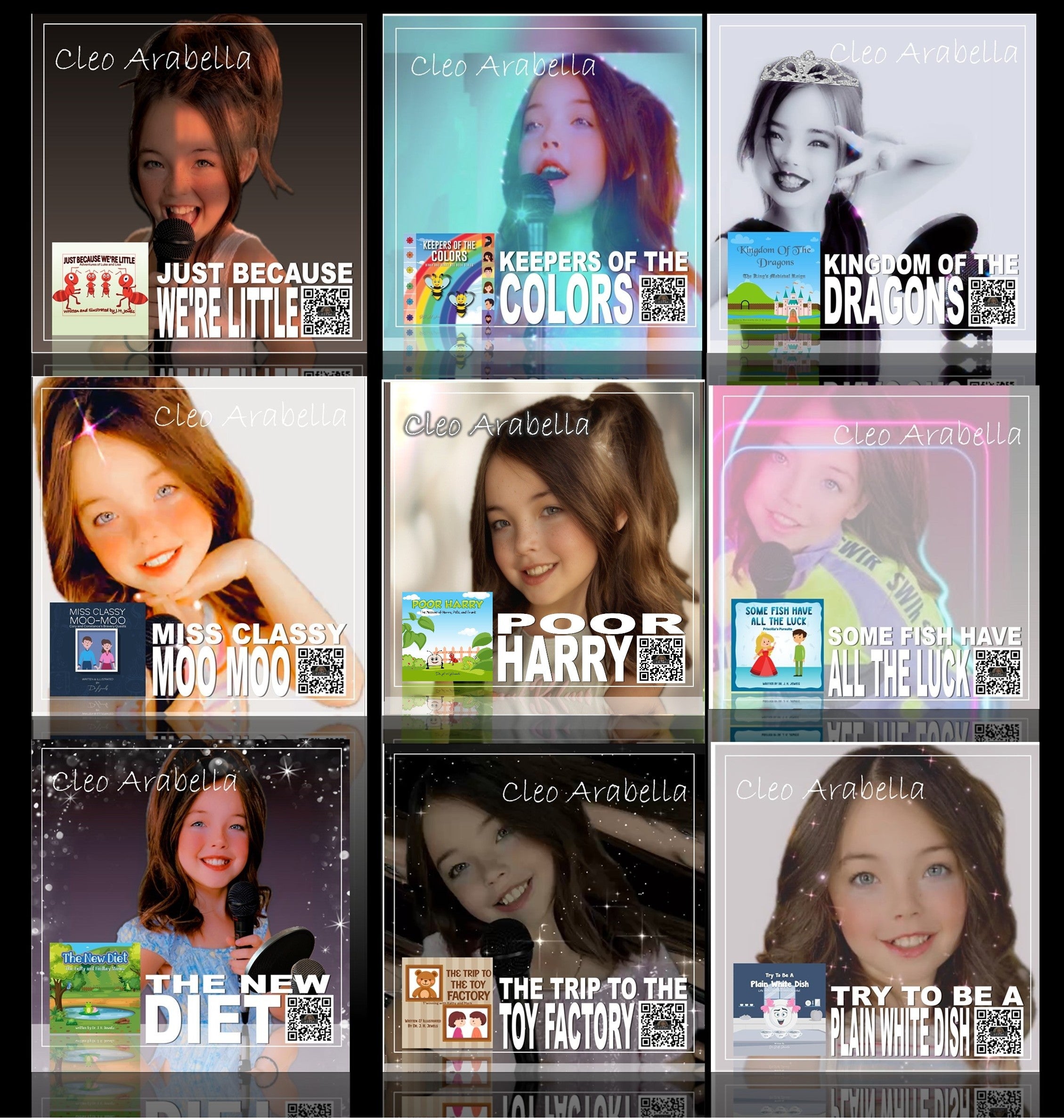 Cleo Arabella Sings Dr JH Jewels Adventure Learning Series!