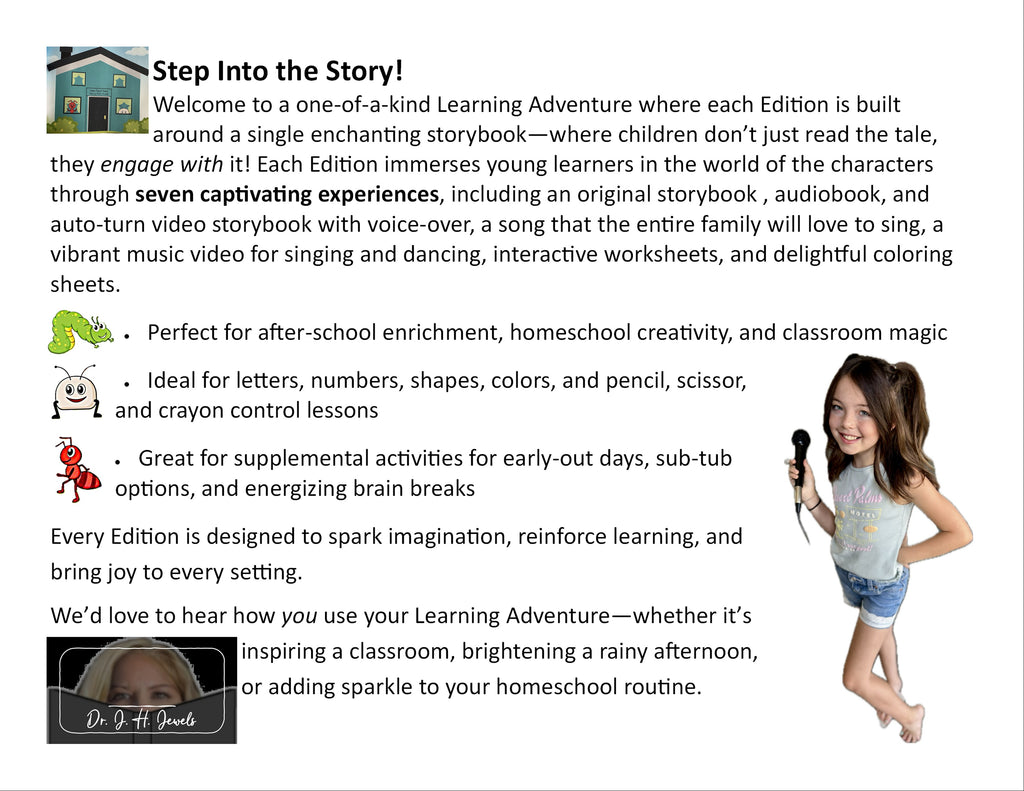 Poor Harry Edition of Dr J H Jewels' Learning Adventure Series