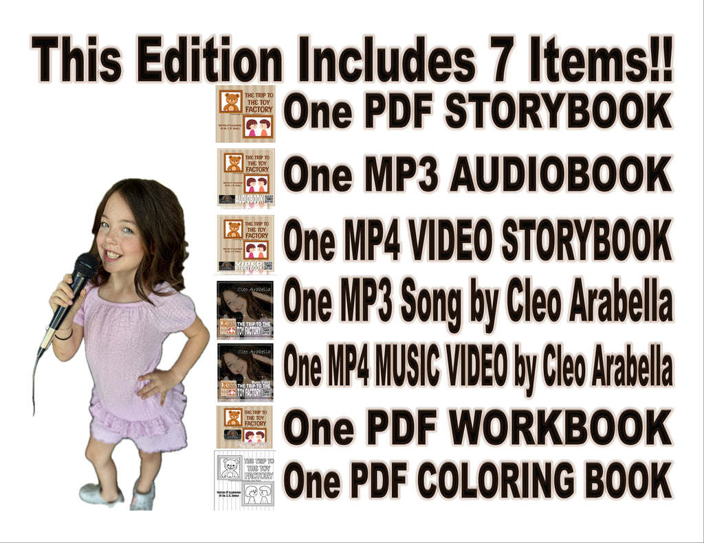 The Trip to the Toy Factory Edition of Dr J H Jewels' Learning Adventure Series