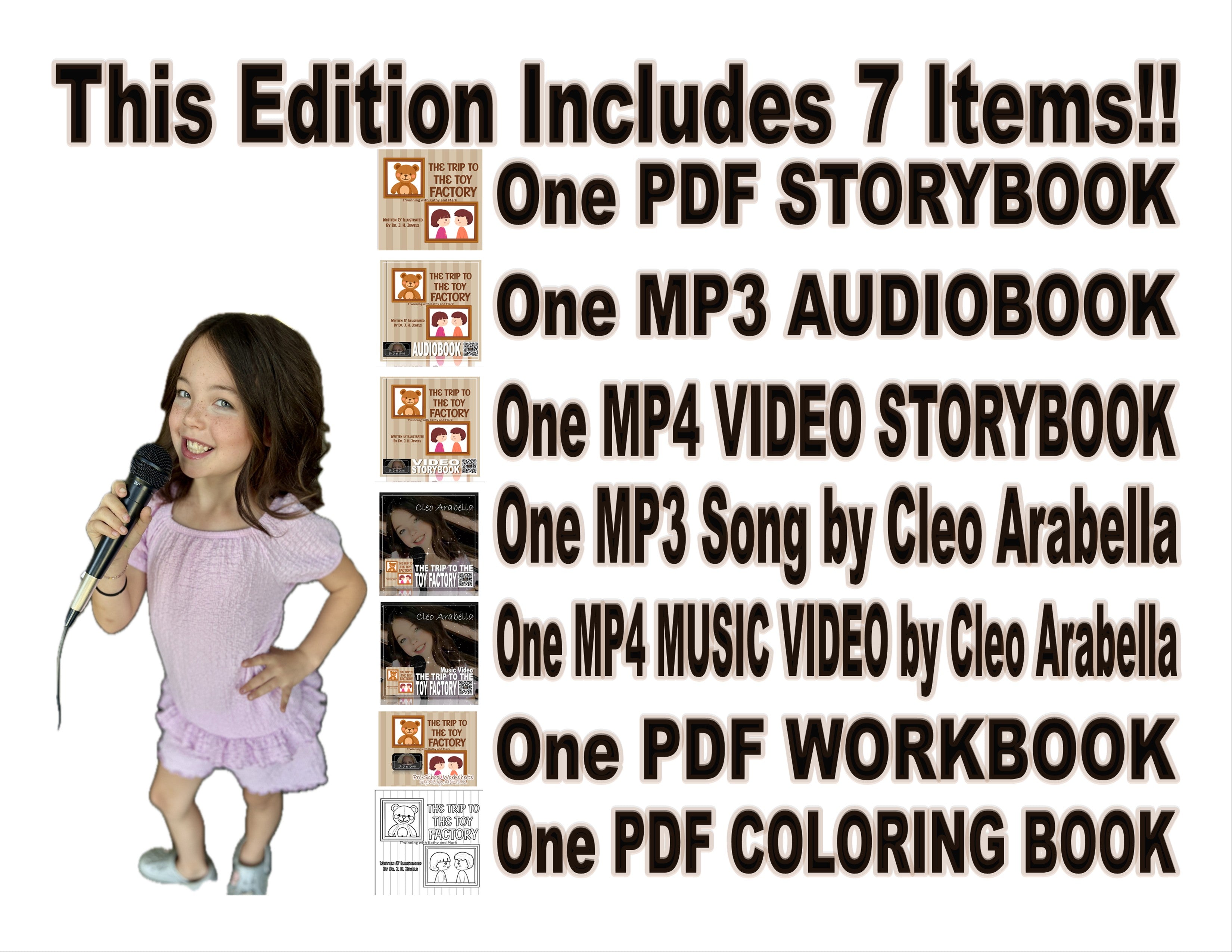 The Trip to the Toy Factory Edition of Dr J H Jewels' Learning Adventure Series