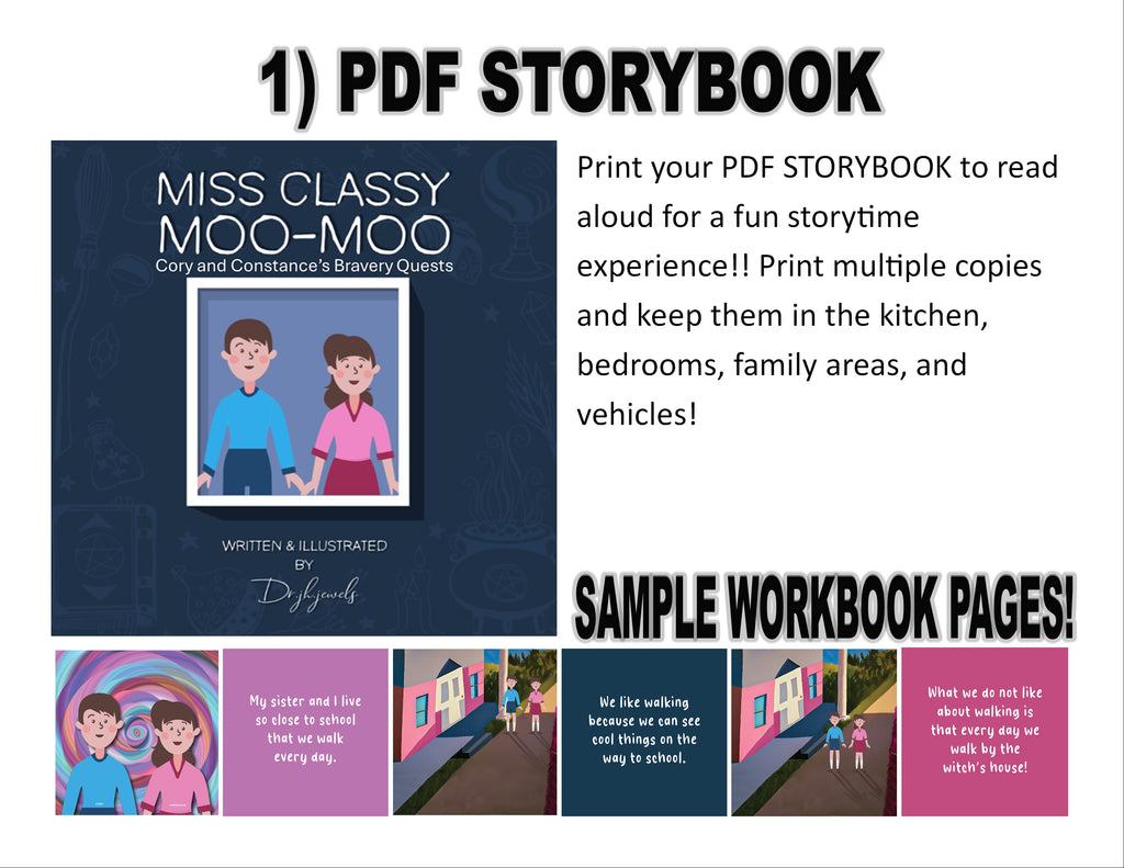 Miss Classy Moo Moo Edition of Dr J H Jewels' Learning Adventure Series