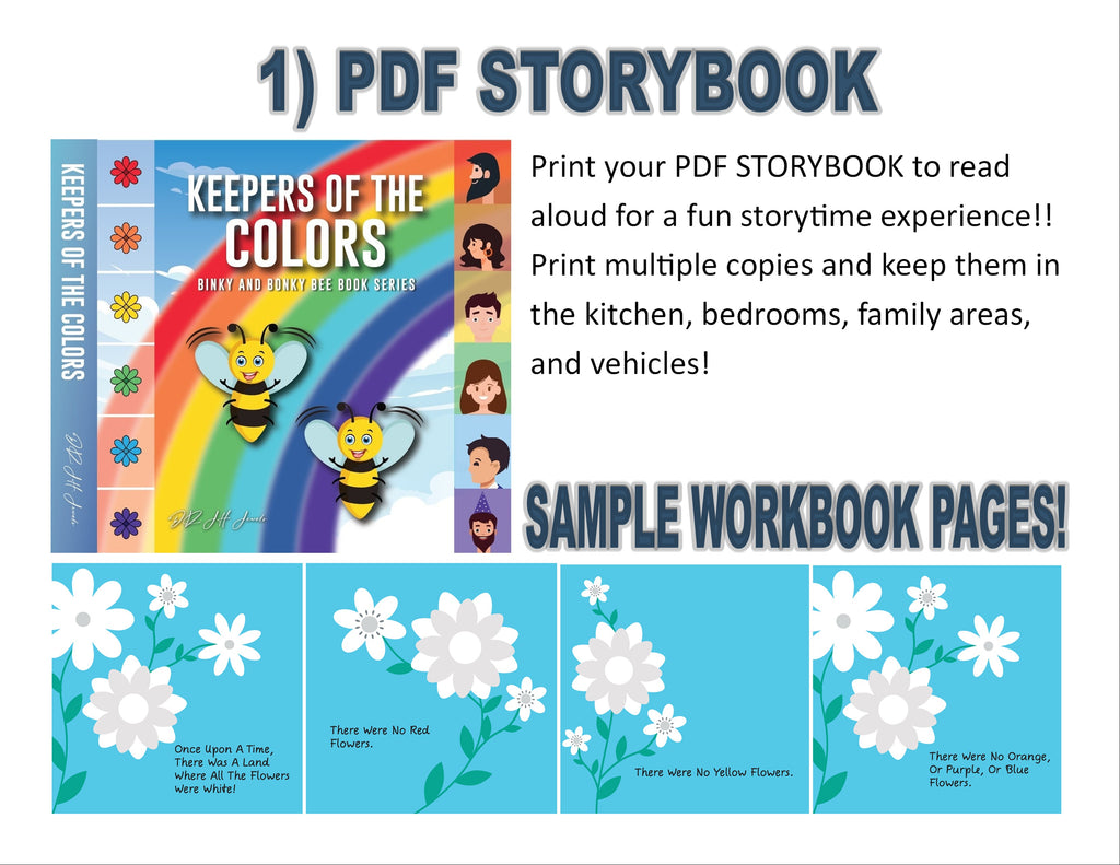 Keepers of the Colors Edition of Dr J H Jewels' Learning Adventure Series