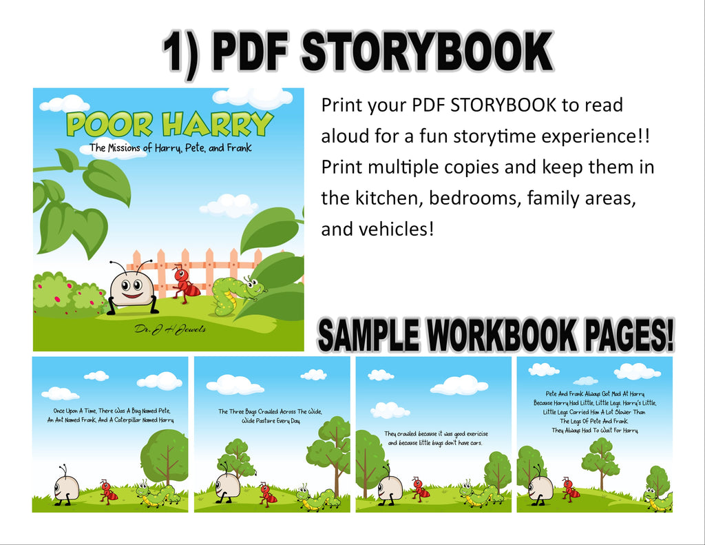 Poor Harry Edition of Dr J H Jewels' Learning Adventure Series