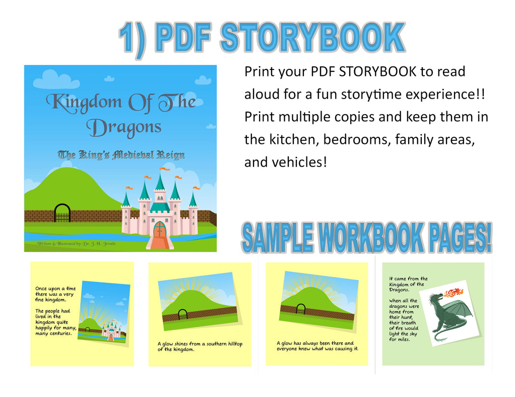 Kingdom of the Dragons Edition of Dr J H Jewels' Learning Adventure Series