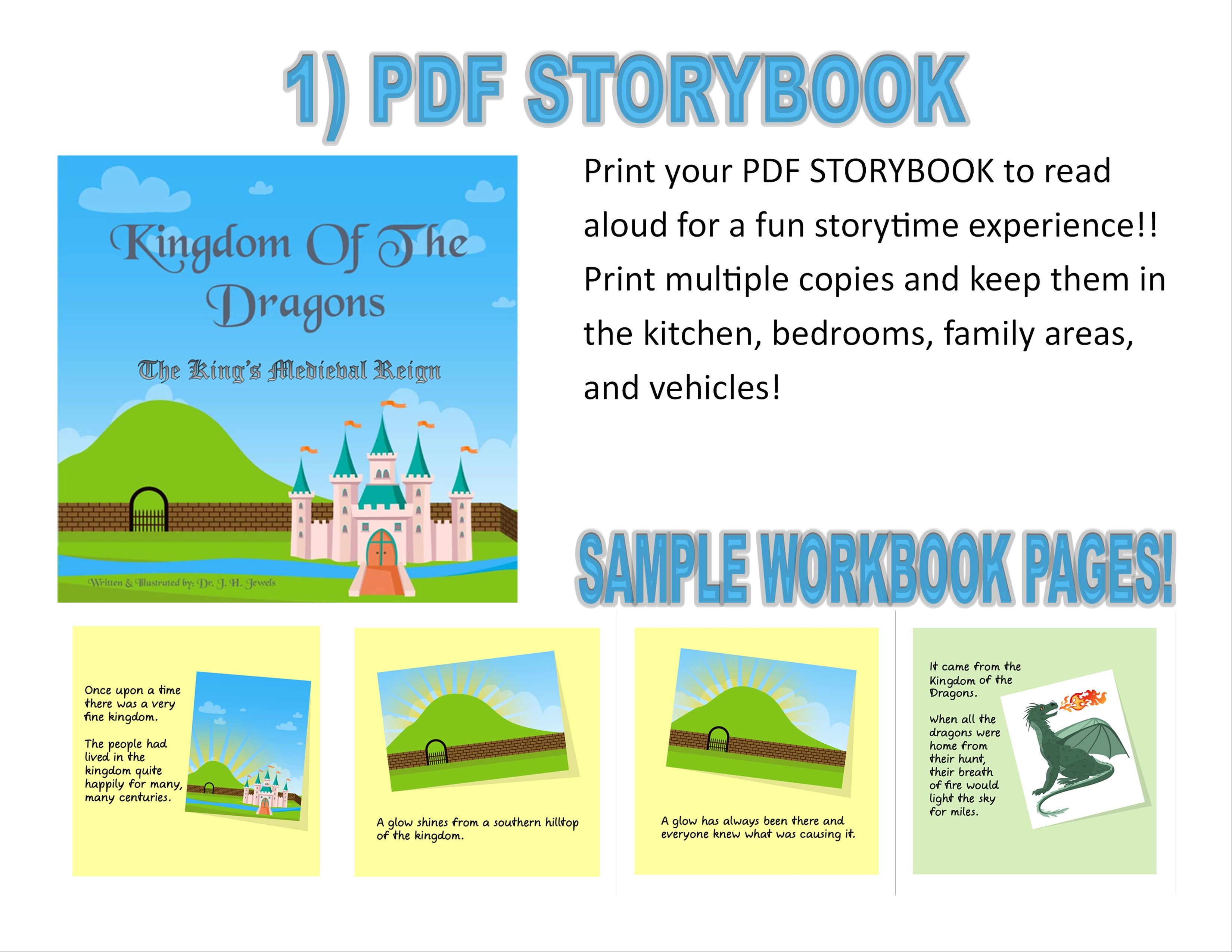 Kingdom of the Dragons Edition of Dr J H Jewels' Learning Adventure Series