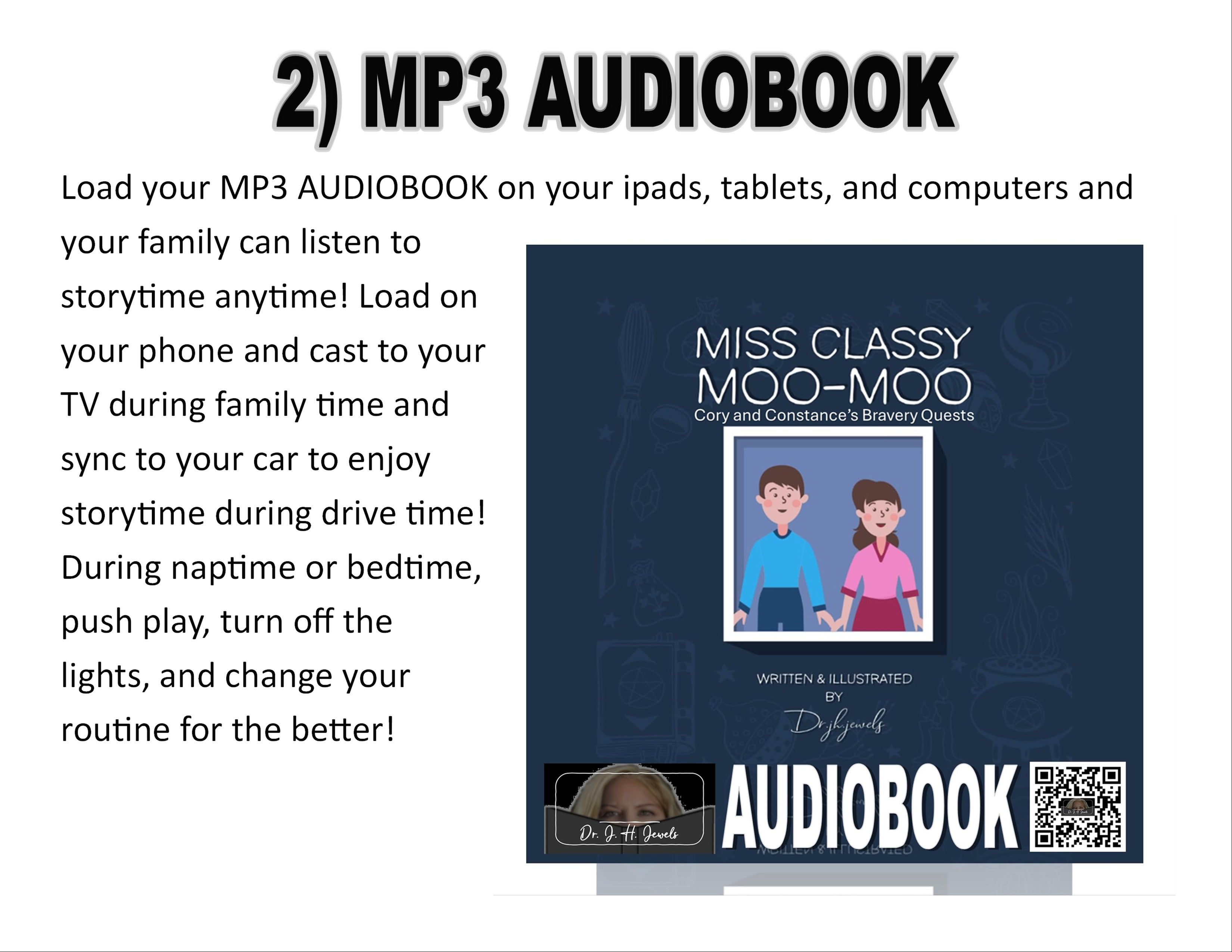 Miss Classy Moo Moo Edition of Dr J H Jewels' Learning Adventure Series