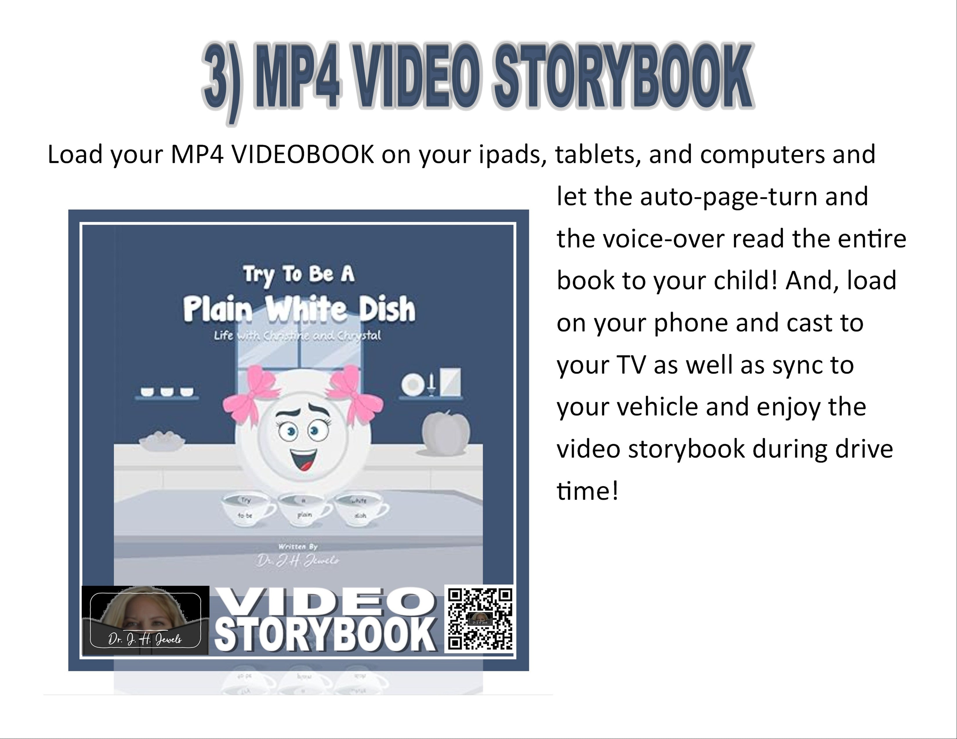 Try to be a Plain White Dish Edition of Dr J H Jewels' Learning Adventure Series