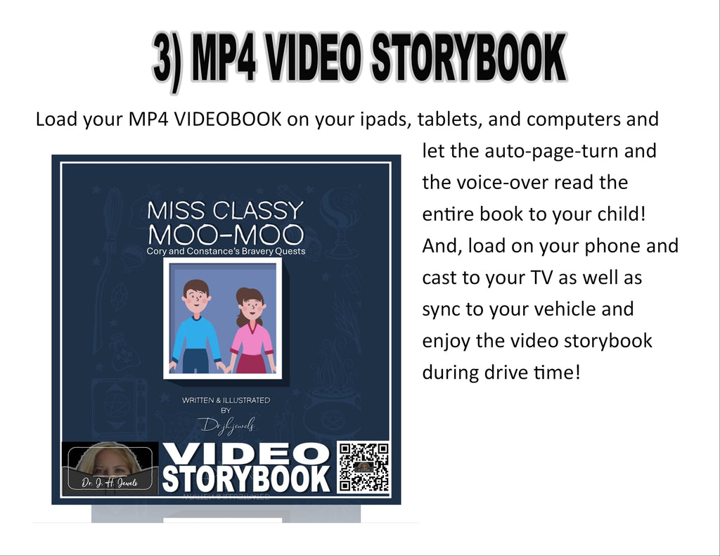 Miss Classy Moo Moo Edition of Dr J H Jewels' Learning Adventure Series