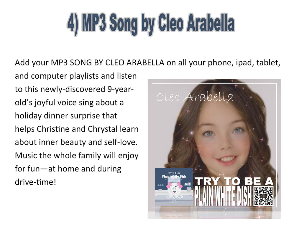 Try to be a Plain White Dish Edition of Dr J H Jewels' Learning Adventure Series