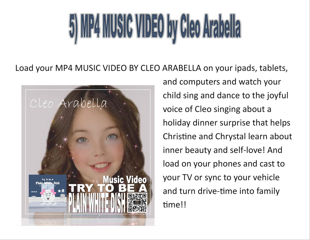 Try to be a Plain White Dish Edition of Dr J H Jewels' Learning Adventure Series