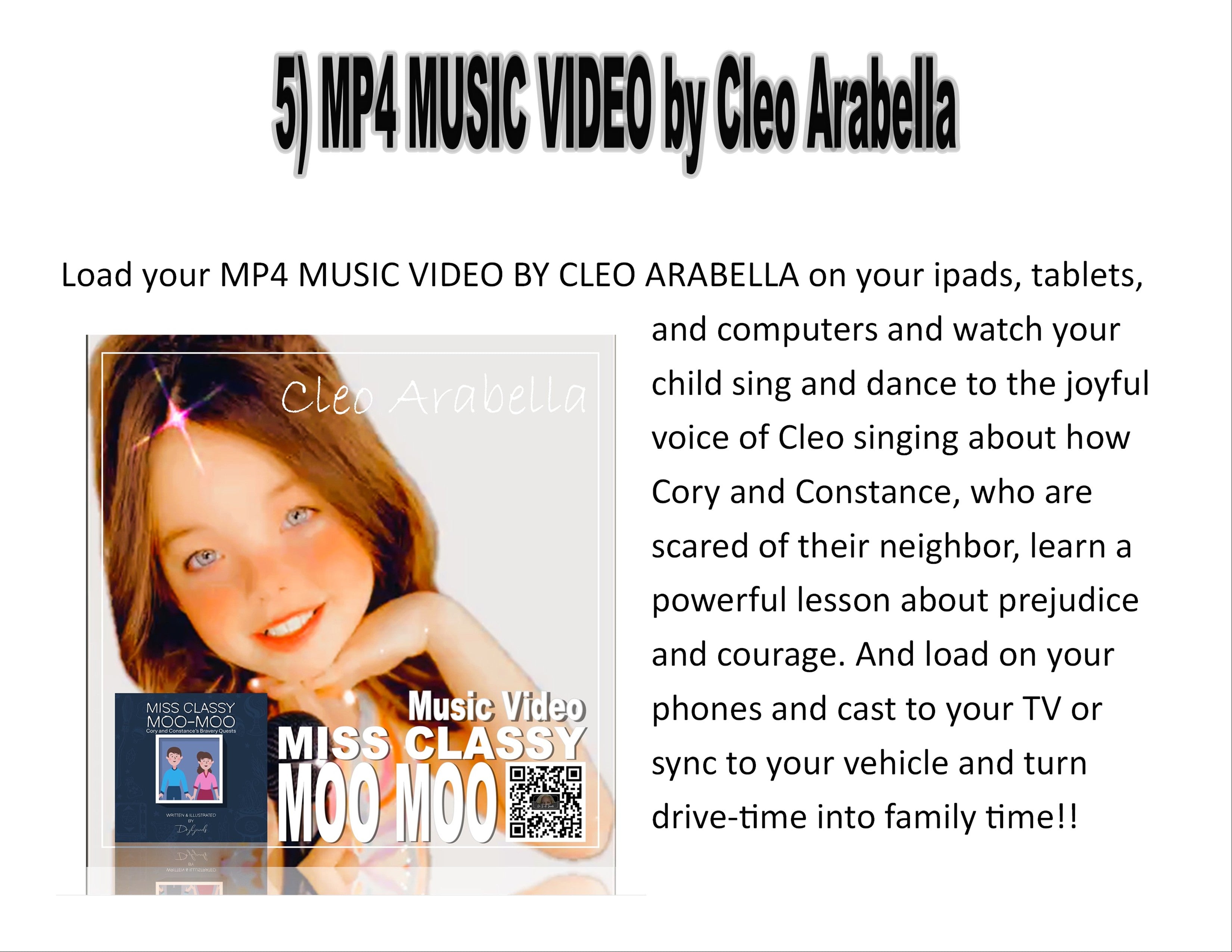 Miss Classy Moo Moo Edition of Dr J H Jewels' Learning Adventure Series