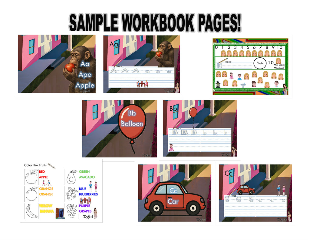 Miss Classy Moo Moo Edition of Dr J H Jewels' Learning Adventure Series