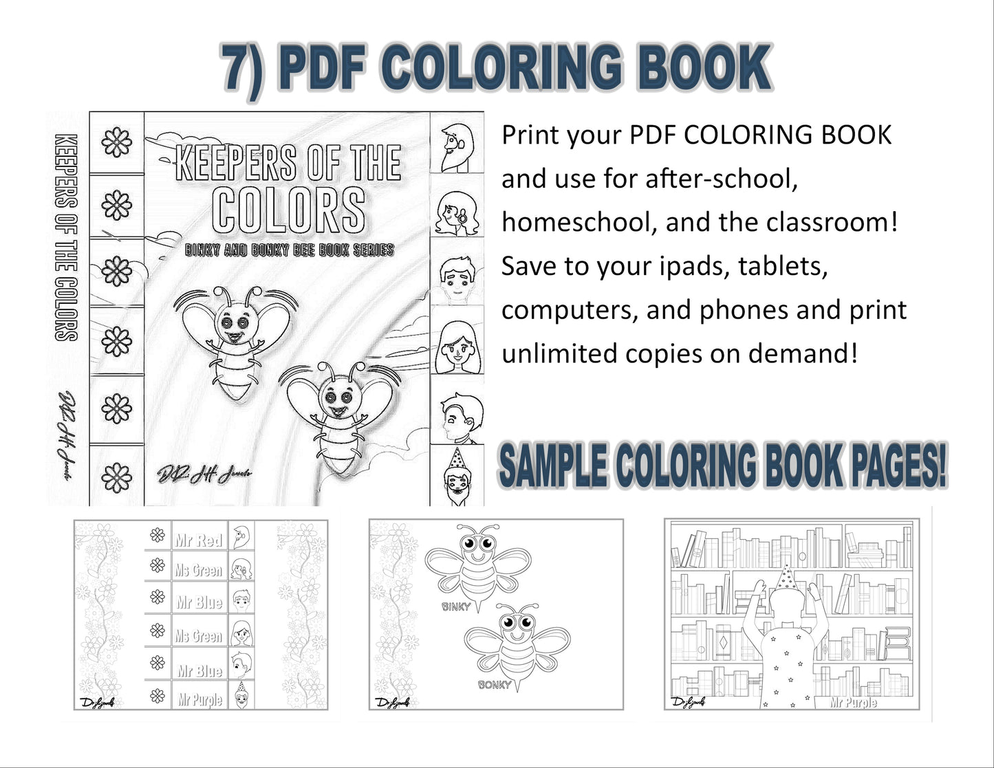 Keepers of the Colors Edition of Dr J H Jewels' Learning Adventure Series