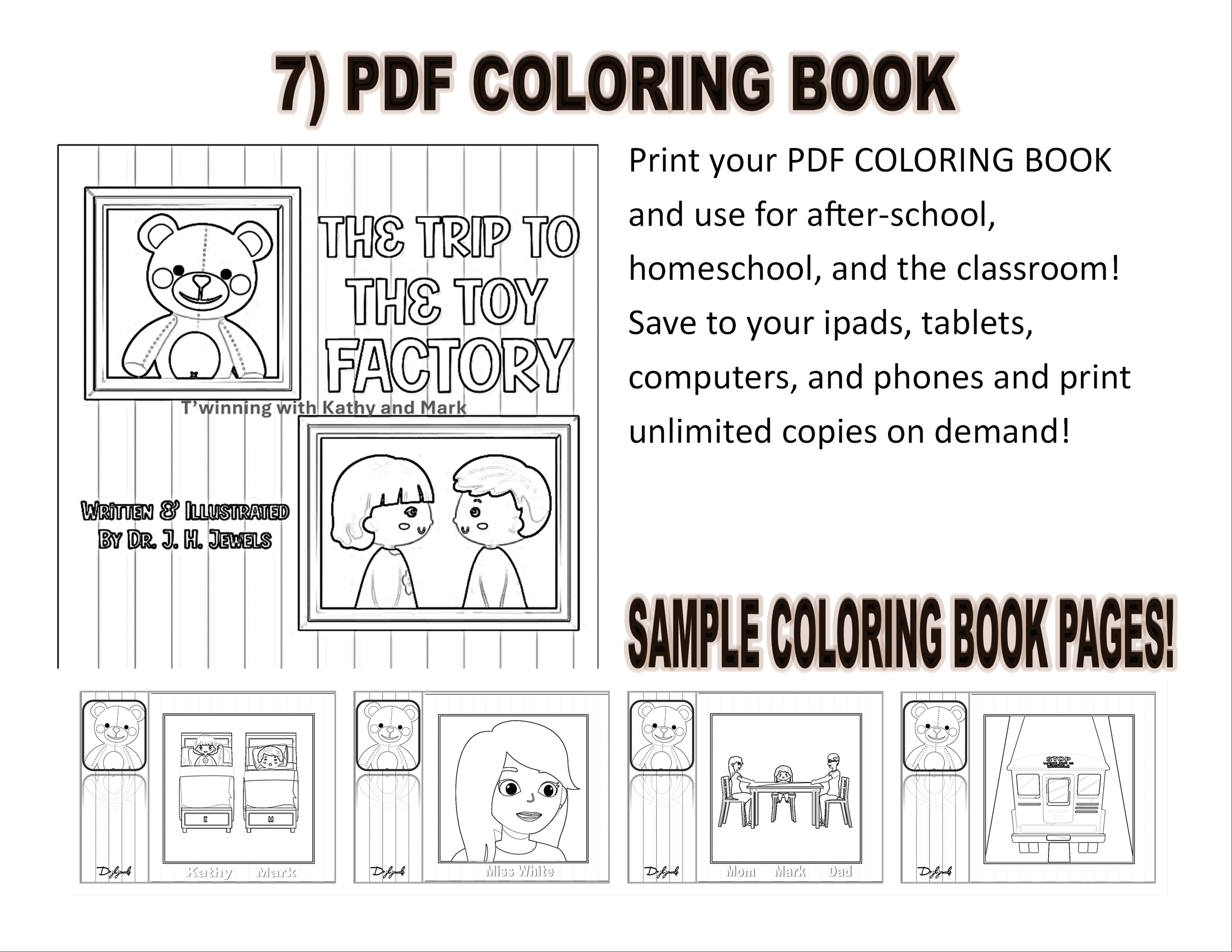 The Trip to the Toy Factory Edition of Dr J H Jewels' Learning Adventure Series