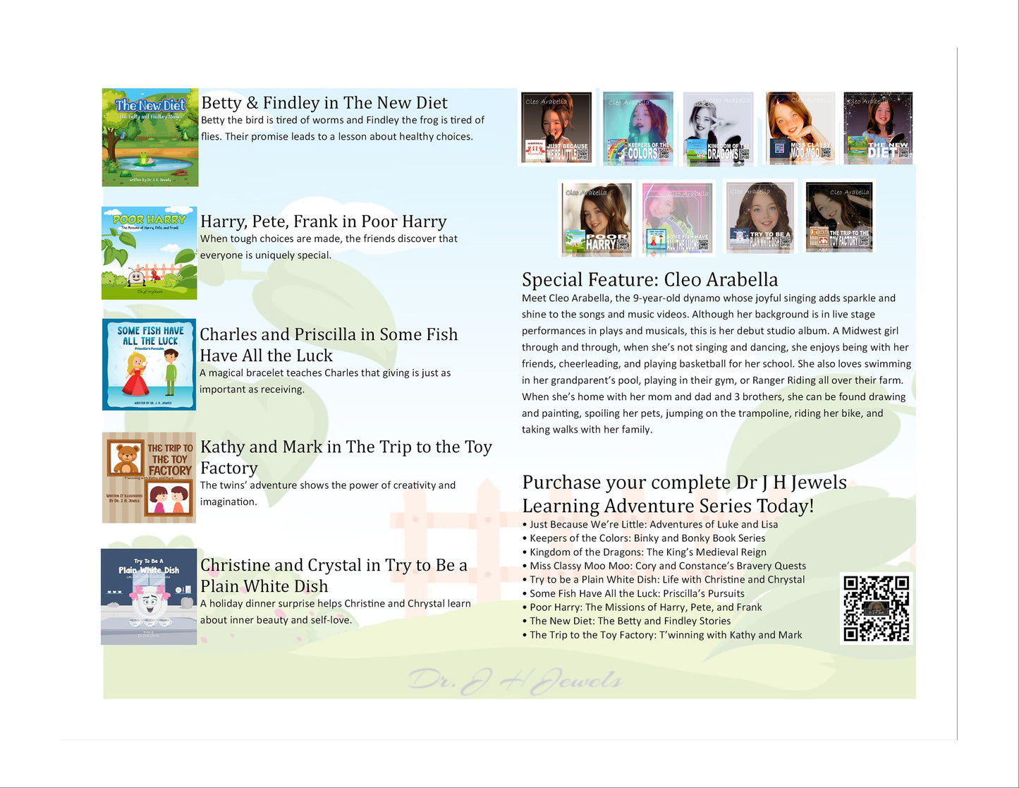 Poor Harry Edition of Dr J H Jewels' Learning Adventure Series