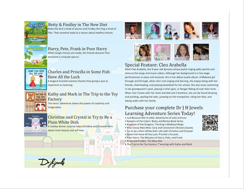 Kingdom of the Dragons Edition of Dr J H Jewels' Learning Adventure Series