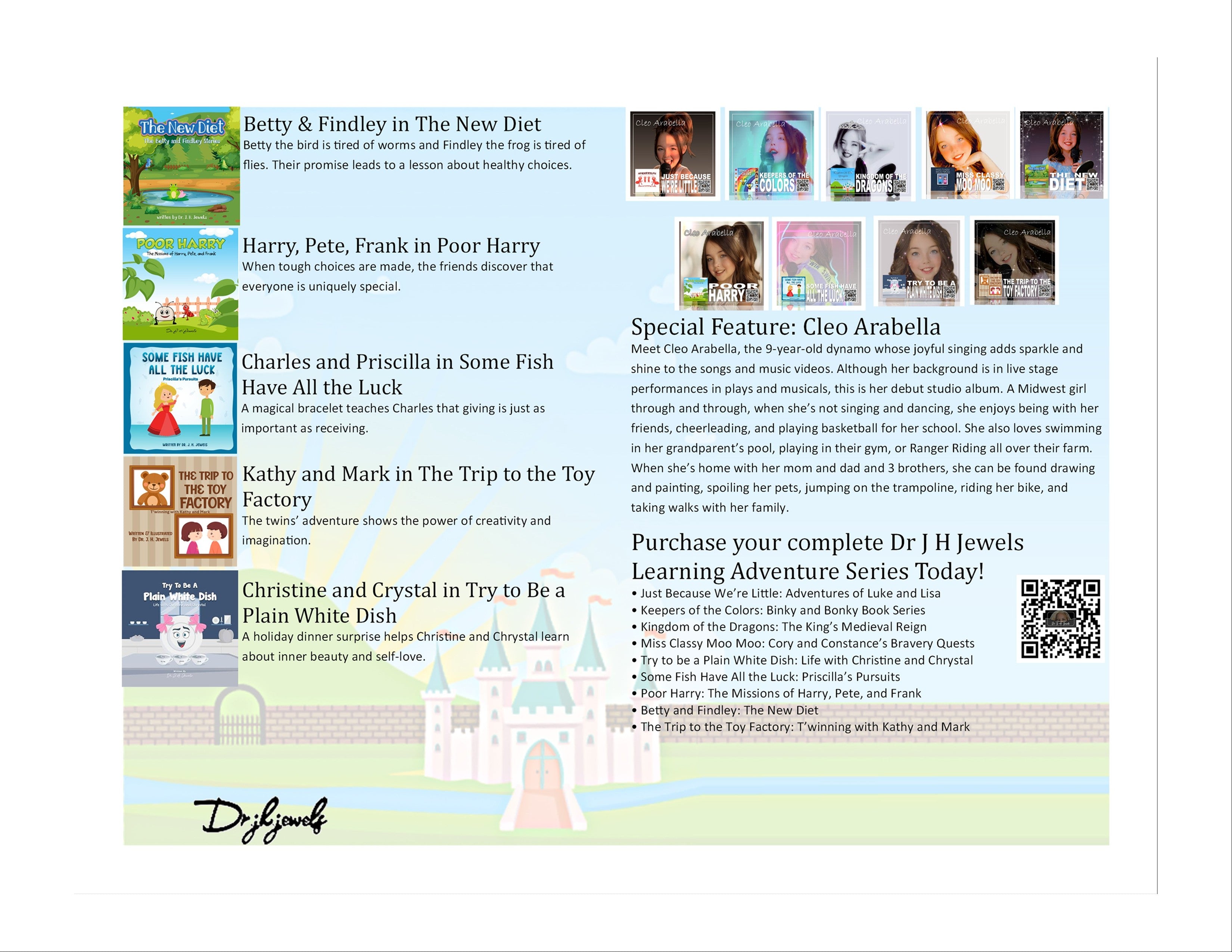 Kingdom of the Dragons Edition of Dr J H Jewels' Learning Adventure Series